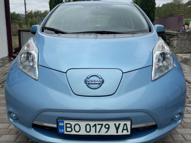 Синий Ниссан Лиф, объемом двигателя 0 л и пробегом 66 тыс. км за 8700 $, фото 1 на Automoto.ua