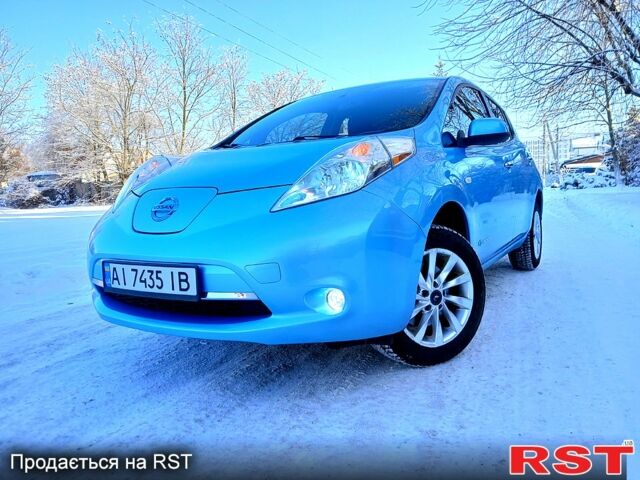 Синий Ниссан Лиф, объемом двигателя 80 л и пробегом 12000 тыс. км за 9990 $, фото 1 на Automoto.ua