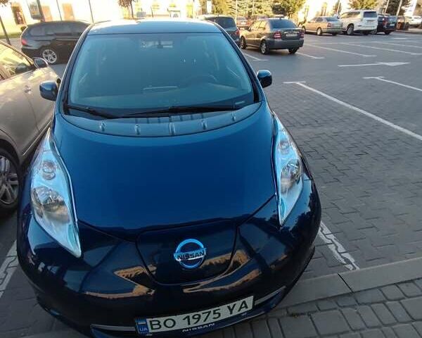 Синий Ниссан Лиф, объемом двигателя 0 л и пробегом 67 тыс. км за 9500 $, фото 1 на Automoto.ua