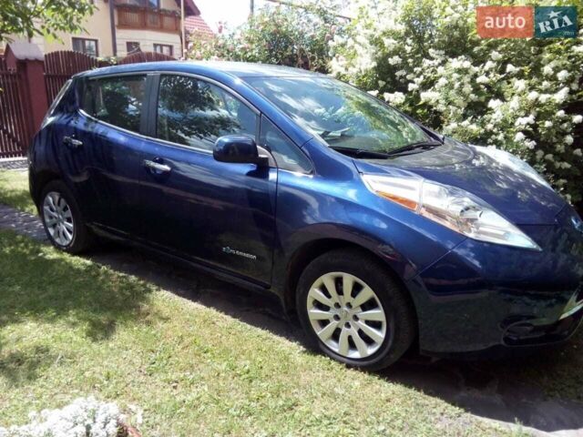 Синий Ниссан Лиф, объемом двигателя 0 л и пробегом 70 тыс. км за 8500 $, фото 1 на Automoto.ua
