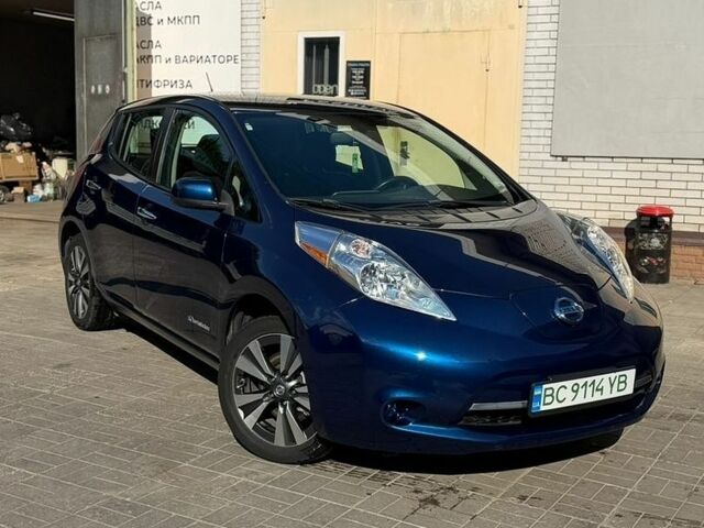 Синий Ниссан Лиф, объемом двигателя 0 л и пробегом 109 тыс. км за 6000 $, фото 1 на Automoto.ua