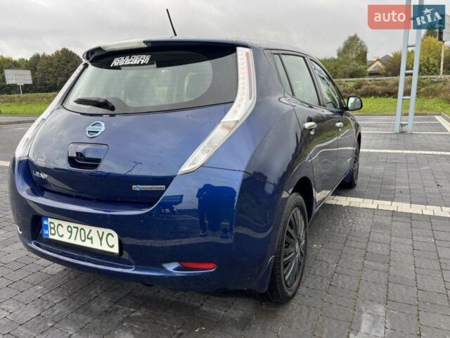 Синий Ниссан Лиф, объемом двигателя 0 л и пробегом 108 тыс. км за 8699 $, фото 1 на Automoto.ua