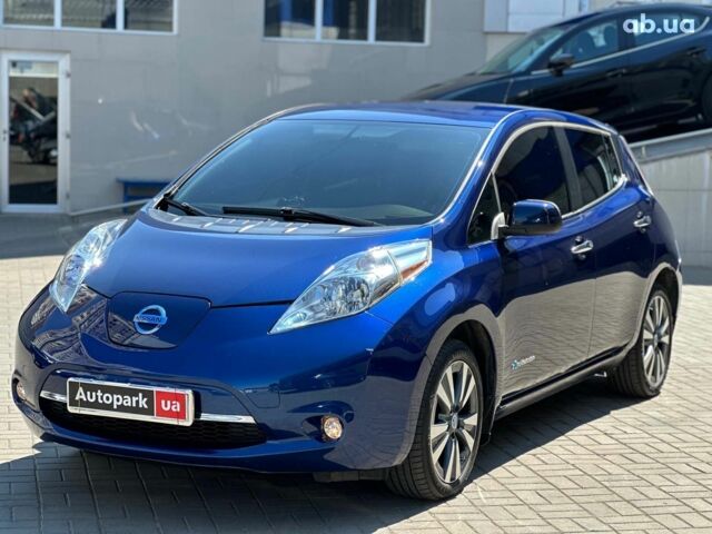 Синий Ниссан Лиф, объемом двигателя 0 л и пробегом 191 тыс. км за 9440 $, фото 1 на Automoto.ua