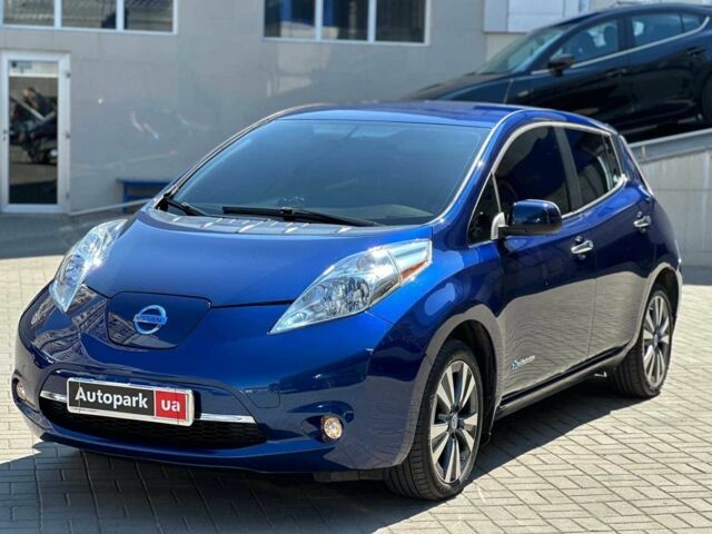Синий Ниссан Лиф, объемом двигателя 0 л и пробегом 191 тыс. км за 7390 $, фото 1 на Automoto.ua