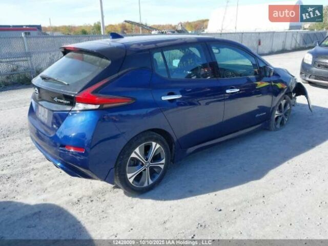 Синій Ніссан Ліф, об'ємом двигуна 0 л та пробігом 100 тис. км за 10500 $, фото 1 на Automoto.ua