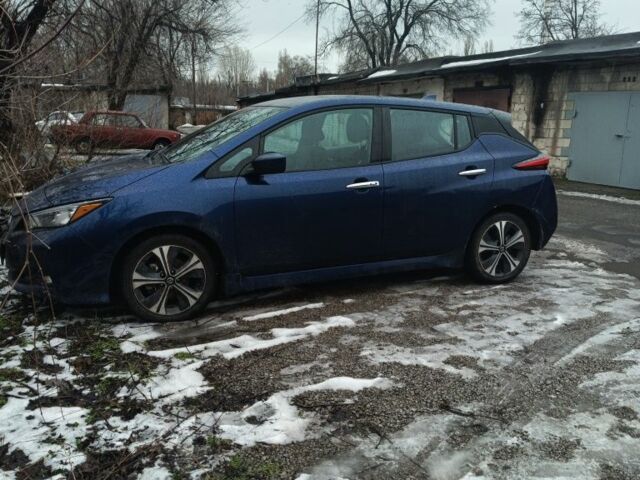 Синий Ниссан Лиф, объемом двигателя 0 л и пробегом 130 тыс. км за 12700 $, фото 1 на Automoto.ua