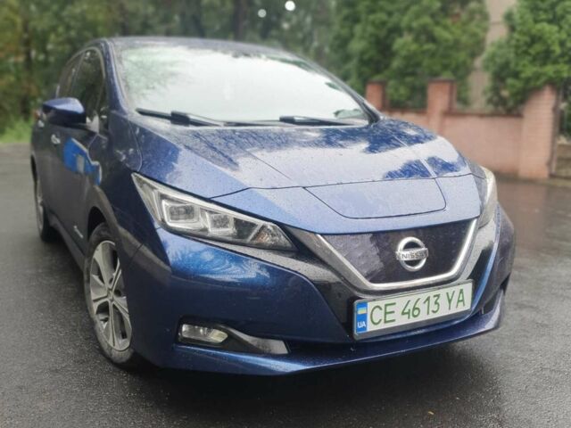 Синий Ниссан Лиф, объемом двигателя 0 л и пробегом 60 тыс. км за 12700 $, фото 1 на Automoto.ua
