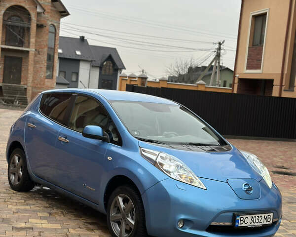 Синий Ниссан Лиф, объемом двигателя 0 л и пробегом 156 тыс. км за 9499 $, фото 1 на Automoto.ua