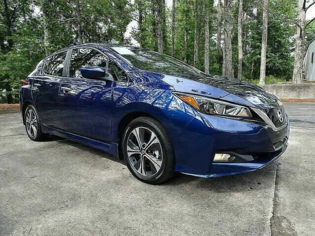 Синій Ніссан Ліф, об'ємом двигуна 0 л та пробігом 35 тис. км за 12500 $, фото 1 на Automoto.ua