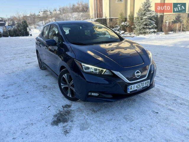 Синий Ниссан Лиф, объемом двигателя 0 л и пробегом 89 тыс. км за 14300 $, фото 1 на Automoto.ua