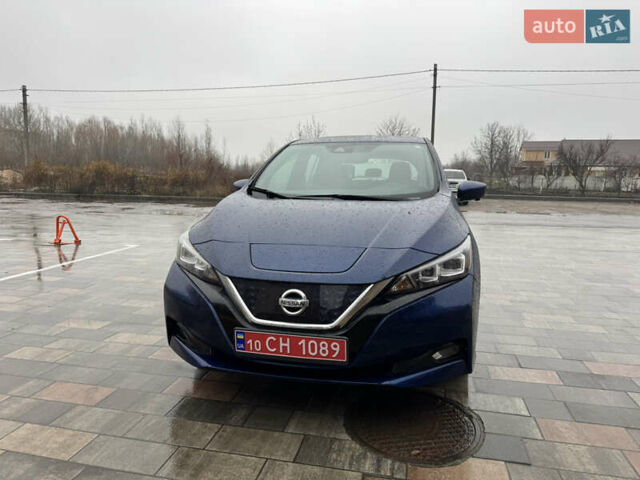 Синий Ниссан Лиф, объемом двигателя 0 л и пробегом 36 тыс. км за 14200 $, фото 1 на Automoto.ua