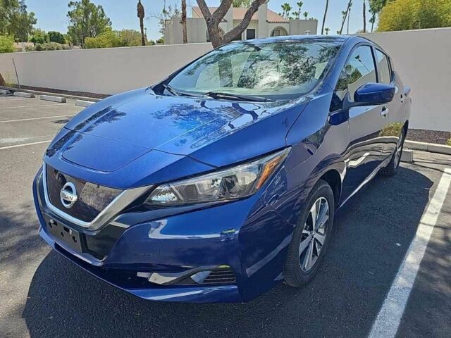 Синий Ниссан Лиф, объемом двигателя 0 л и пробегом 49 тыс. км за 8600 $, фото 1 на Automoto.ua