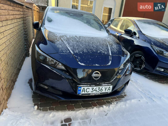Синій Ніссан Ліф, об'ємом двигуна 0 л та пробігом 88 тис. км за 12800 $, фото 1 на Automoto.ua