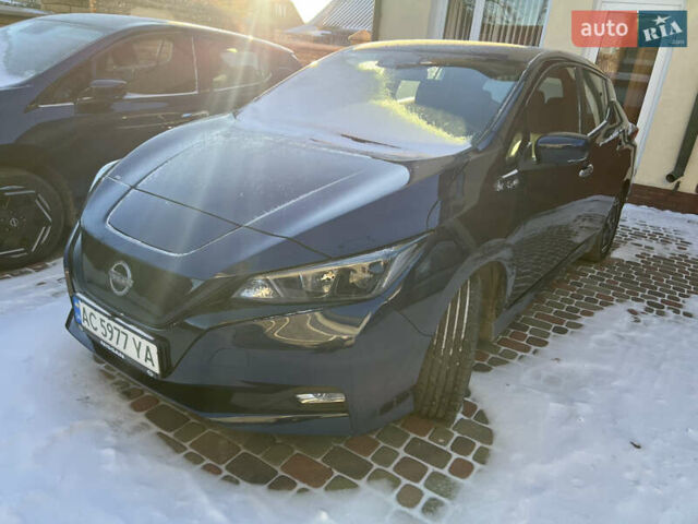 Синій Ніссан Ліф, об'ємом двигуна 0 л та пробігом 48 тис. км за 12700 $, фото 1 на Automoto.ua