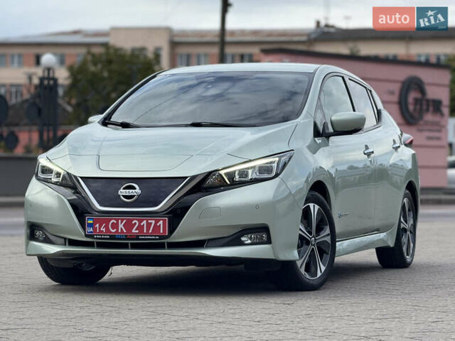 Зеленый Ниссан Лиф, объемом двигателя 0 л и пробегом 83 тыс. км за 12550 $, фото 1 на Automoto.ua