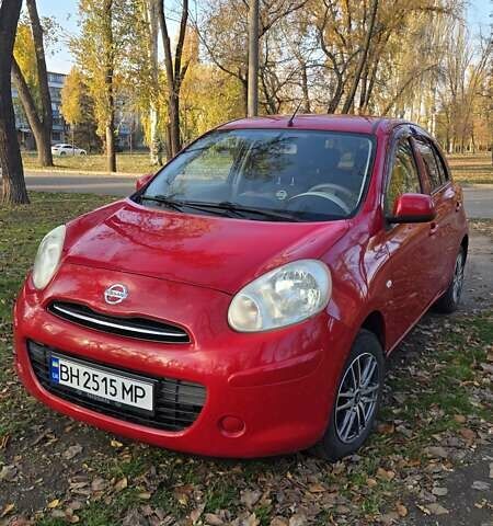 Красный Ниссан Марч, объемом двигателя 1.2 л и пробегом 116 тыс. км за 7000 $, фото 1 на Automoto.ua