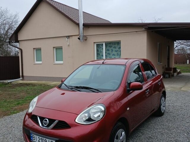 Красный Ниссан Марч, объемом двигателя 1.2 л и пробегом 58 тыс. км за 9600 $, фото 1 на Automoto.ua