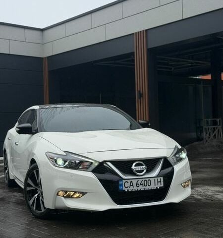 Белый Ниссан Максима, объемом двигателя 3.5 л и пробегом 50 тыс. км за 19500 $, фото 1 на Automoto.ua