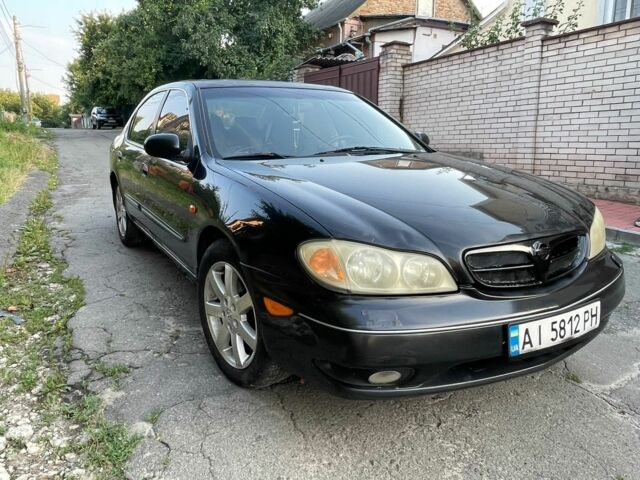 Черный Ниссан Максима, объемом двигателя 2 л и пробегом 200 тыс. км за 1707 $, фото 1 на Automoto.ua