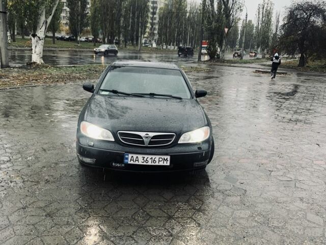 Черный Ниссан Максима, объемом двигателя 3 л и пробегом 317 тыс. км за 2300 $, фото 1 на Automoto.ua