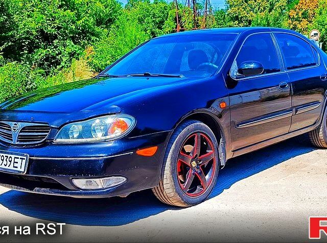 Черный Ниссан Максима, объемом двигателя 3 л и пробегом 342 тыс. км за 4150 $, фото 1 на Automoto.ua