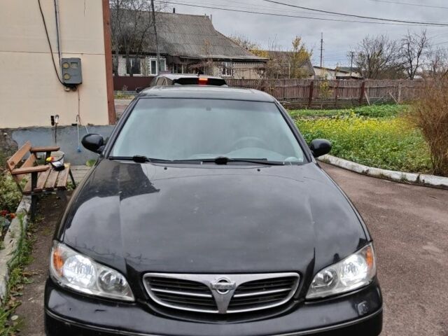 Черный Ниссан Максима, объемом двигателя 3 л и пробегом 320 тыс. км за 3500 $, фото 1 на Automoto.ua