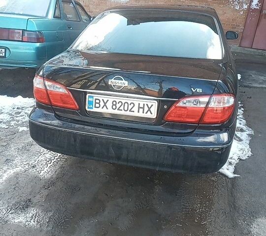 Черный Ниссан Максима, объемом двигателя 2 л и пробегом 220 тыс. км за 4500 $, фото 1 на Automoto.ua