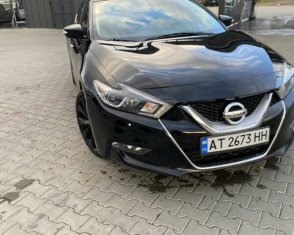 Черный Ниссан Максима, объемом двигателя 3.5 л и пробегом 135 тыс. км за 17200 $, фото 1 на Automoto.ua