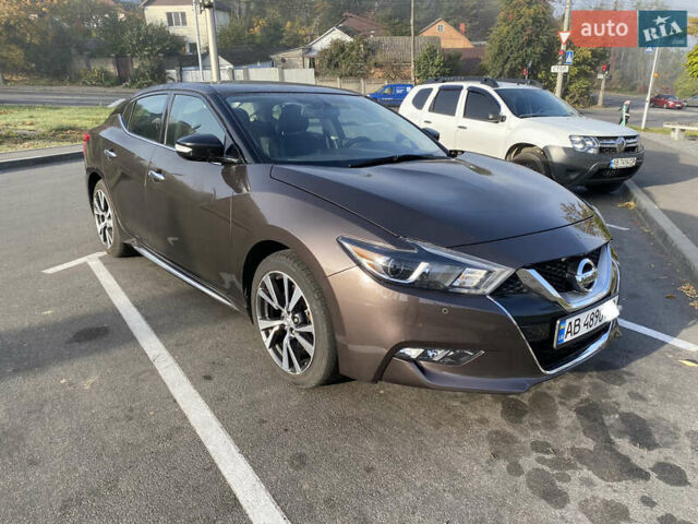 Коричневий Ніссан Максіма, об'ємом двигуна 3.5 л та пробігом 85 тис. км за 13200 $, фото 1 на Automoto.ua