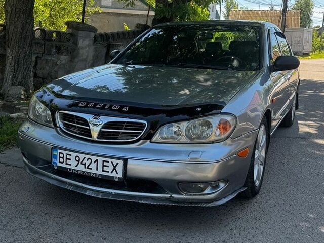 Серый Ниссан Максима, объемом двигателя 2 л и пробегом 227 тыс. км за 2700 $, фото 1 на Automoto.ua