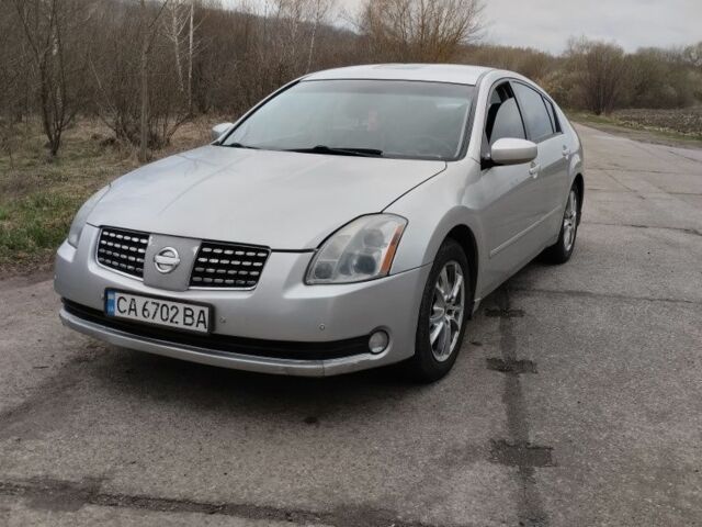 Серый Ниссан Максима, объемом двигателя 3.5 л и пробегом 155 тыс. км за 4800 $, фото 1 на Automoto.ua