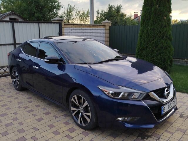 Ніссан Максіма 2016 у Кременчуге на Automoto.ua Синій Ніссан Максіма, об'ємом двигуна 3.5 л та пробігом 78 тис. км за 13500 $, фото 1 на Automoto.ua