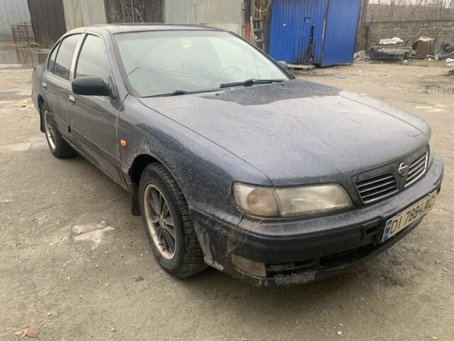 Синий Ниссан Максима, объемом двигателя 2 л и пробегом 34 тыс. км за 1750 $, фото 1 на Automoto.ua