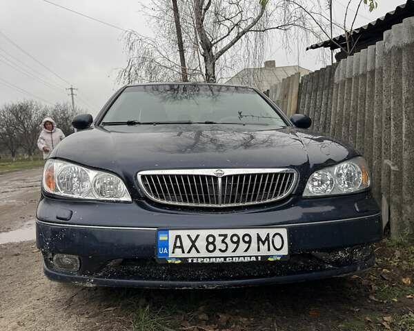 Синій Ніссан Максіма, об'ємом двигуна 2 л та пробігом 350 тис. км за 1500 $, фото 1 на Automoto.ua