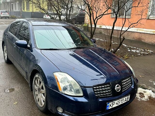 Синій Ніссан Максіма, об'ємом двигуна 3.5 л та пробігом 150 тис. км за 5000 $, фото 1 на Automoto.ua