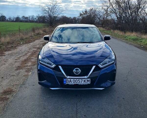 Синий Ниссан Максима, объемом двигателя 3.5 л и пробегом 144 тыс. км за 14500 $, фото 1 на Automoto.ua