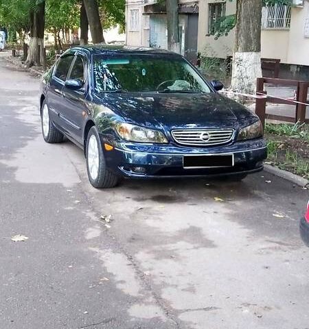 Синій Ніссан Максіма, об'ємом двигуна 2 л та пробігом 320 тис. км за 6800 $, фото 1 на Automoto.ua