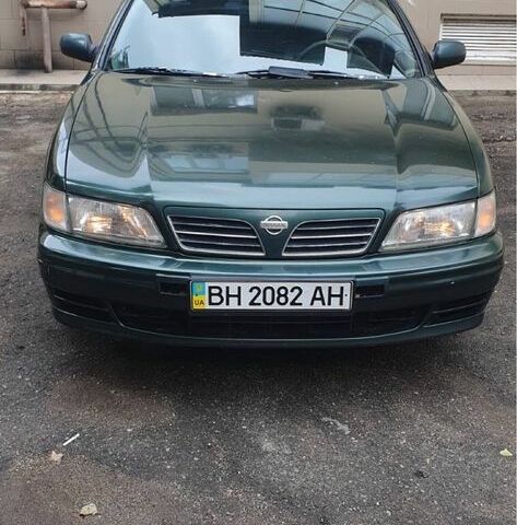 Зеленый Ниссан Максима, объемом двигателя 3 л и пробегом 174 тыс. км за 3495 $, фото 1 на Automoto.ua
