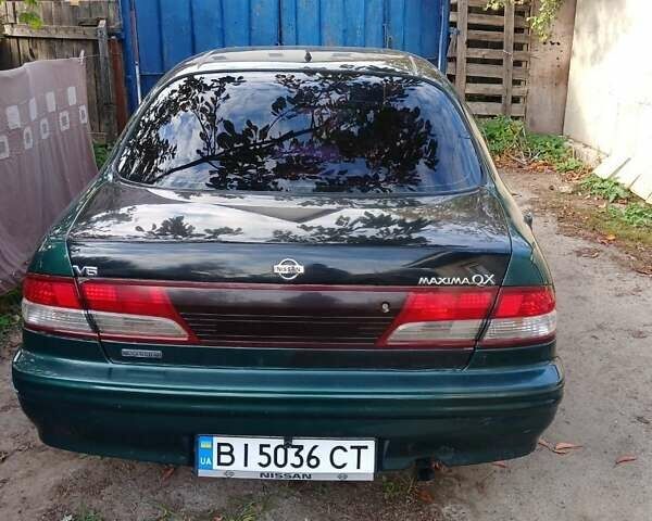 Ниссан Максима 1998 в Полтаве на Automoto.ua Зеленый Ниссан Максима, объемом двигателя 3 л и пробегом 330 тыс. км за 2340 $, фото 1 на Automoto.ua