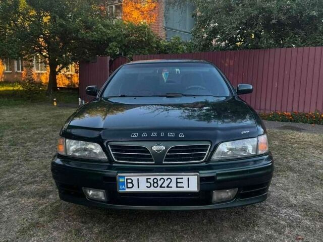 Зеленый Ниссан Максима, объемом двигателя 2 л и пробегом 339 тыс. км за 2500 $, фото 1 на Automoto.ua