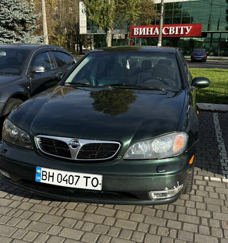 Зеленый Ниссан Максима, объемом двигателя 2 л и пробегом 560 тыс. км за 4000 $, фото 1 на Automoto.ua