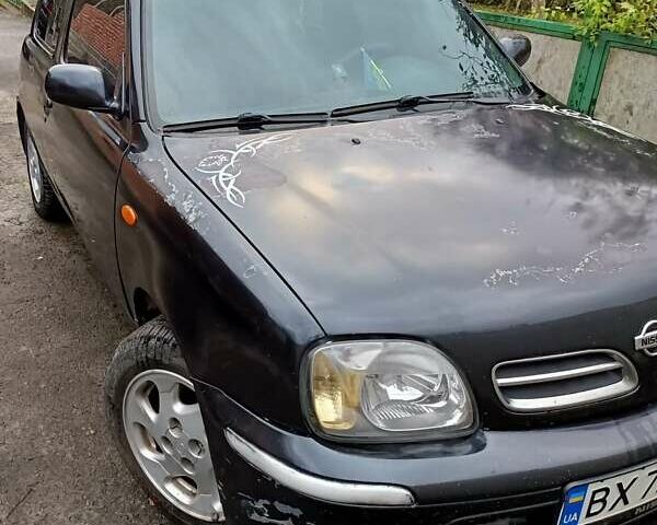Чорний Ніссан Мікра, об'ємом двигуна 1 л та пробігом 188 тис. км за 2200 $, фото 1 на Automoto.ua