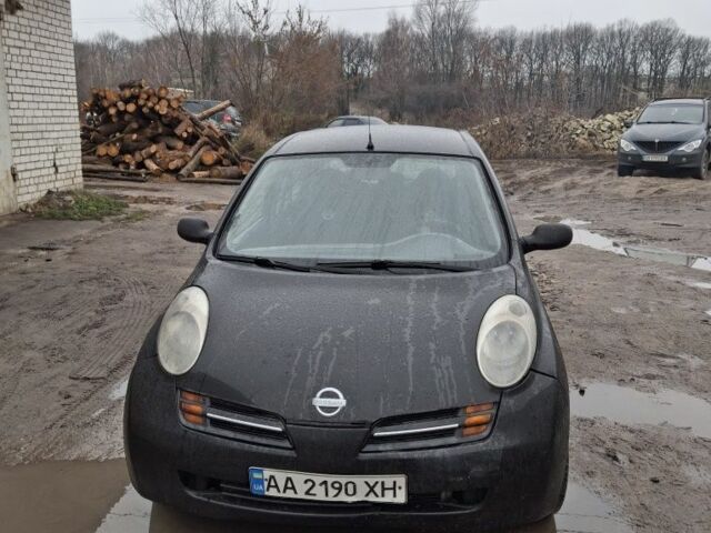 Черный Ниссан Микра, объемом двигателя 1.2 л и пробегом 222 тыс. км за 2200 $, фото 1 на Automoto.ua