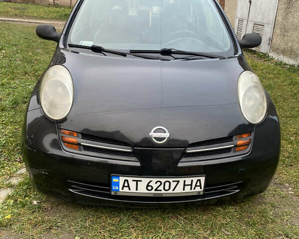 Черный Ниссан Микра, объемом двигателя 1.2 л и пробегом 212 тыс. км за 3200 $, фото 1 на Automoto.ua