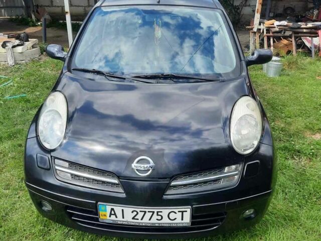 Черный Ниссан Микра, объемом двигателя 1.2 л и пробегом 242 тыс. км за 4000 $, фото 1 на Automoto.ua