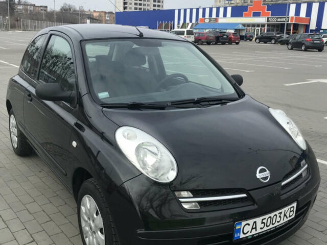 Черный Ниссан Микра, объемом двигателя 1.2 л и пробегом 145 тыс. км за 4500 $, фото 1 на Automoto.ua