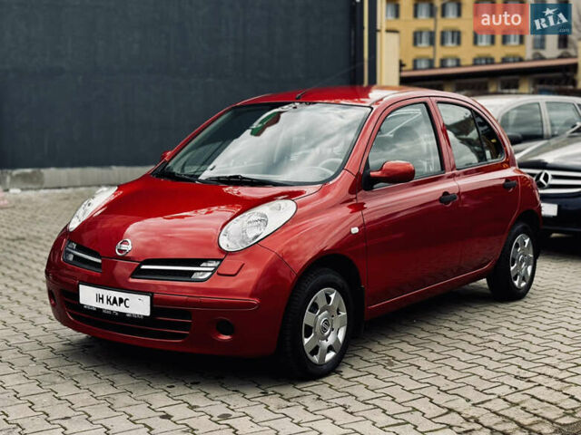 Красный Ниссан Микра, объемом двигателя 1.24 л и пробегом 95 тыс. км за 6700 $, фото 1 на Automoto.ua