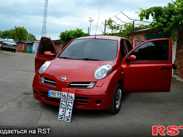 Червоний Ніссан Мікра, об'ємом двигуна 1.2 л та пробігом 137 тис. км за 5650 $, фото 1 на Automoto.ua