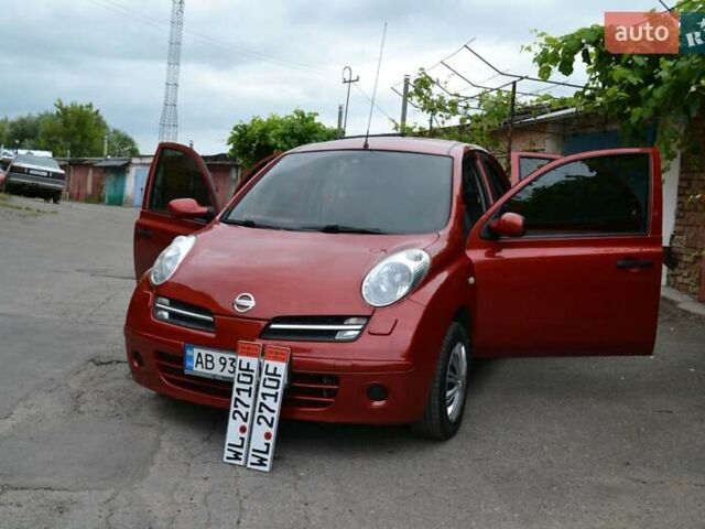 Красный Ниссан Микра, объемом двигателя 1.24 л и пробегом 156 тыс. км за 5650 $, фото 1 на Automoto.ua