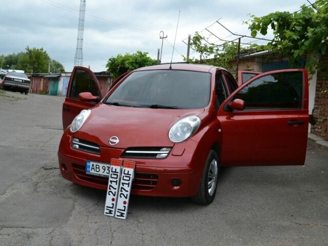 Червоний Ніссан Мікра, об'ємом двигуна 1.2 л та пробігом 137 тис. км за 5650 $, фото 1 на Automoto.ua